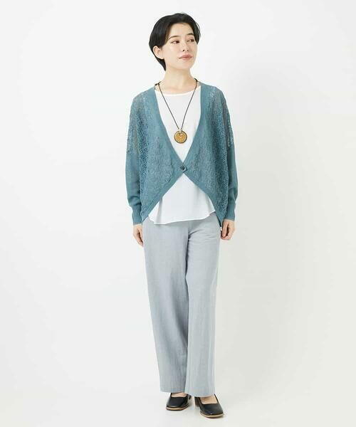 Maison de CINQ / メゾン ドゥ サンク その他パンツ | コットンナイロンカノコ編みパンツ | 詳細18