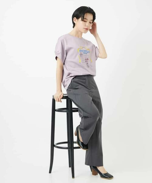 Maison de CINQ / メゾン ドゥ サンク その他パンツ | コットンナイロンカノコ編みパンツ | 詳細2