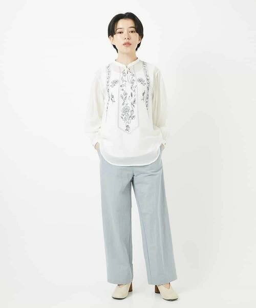 Maison de CINQ / メゾン ドゥ サンク その他パンツ | コットンナイロンカノコ編みパンツ | 詳細27