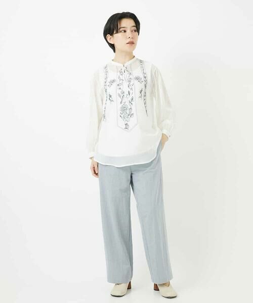 Maison de CINQ / メゾン ドゥ サンク その他パンツ | コットンナイロンカノコ編みパンツ | 詳細28