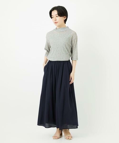 Maison de CINQ / メゾン ドゥ サンク その他パンツ | 強撚ピケワイドパンツ | 詳細11