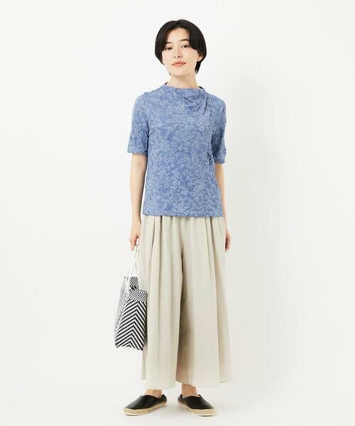 Maison de CINQ / メゾン ドゥ サンク その他パンツ | 強撚ピケワイドパンツ | 詳細12