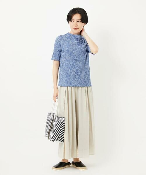 Maison de CINQ / メゾン ドゥ サンク その他パンツ | 強撚ピケワイドパンツ | 詳細13