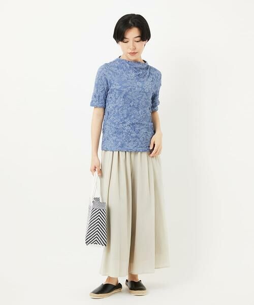 Maison de CINQ / メゾン ドゥ サンク その他パンツ | 強撚ピケワイドパンツ | 詳細14