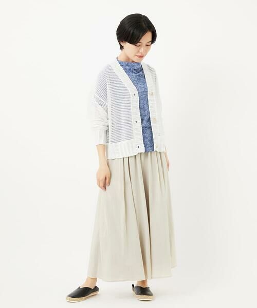 Maison de CINQ / メゾン ドゥ サンク その他パンツ | 強撚ピケワイドパンツ | 詳細15