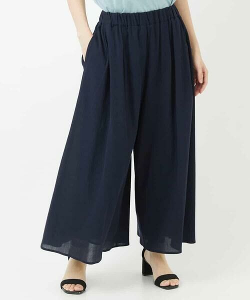 Maison de CINQ / メゾン ドゥ サンク その他パンツ | 強撚ピケワイドパンツ | 詳細23