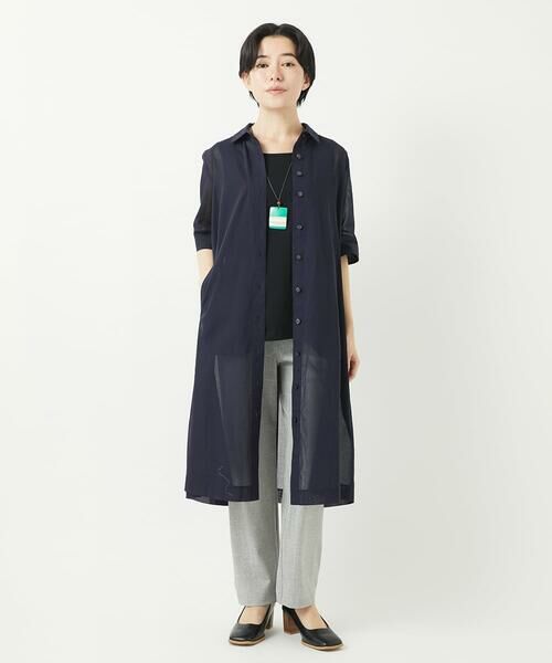 Maison de CINQ / メゾン ドゥ サンク チノ・ワークパンツ | [3サイズ展開・接触冷感・夏向け素材]ブリーズクールハイテンションストレッチパンツ | 詳細17