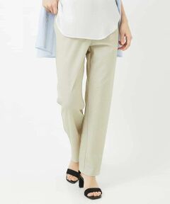 Maison de CINQ / メゾン ドゥ サンク その他パンツ | [3サイズ展開・接触冷感・夏向け素材]デニム風綾プリントハイテンションストレッチパンツ