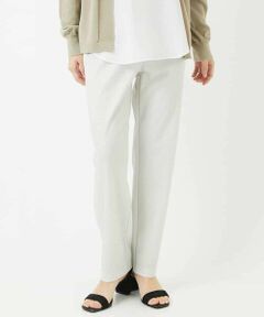 Maison de CINQ / メゾン ドゥ サンク その他パンツ | [3サイズ展開・接触冷感・夏向け素材]デニム風綾プリントハイテンションストレッチパンツ