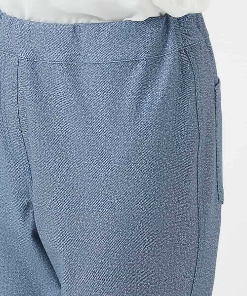 Maison de CINQ / メゾン ドゥ サンク その他パンツ | [3サイズ展開・接触冷感・夏向け素材]デニム風綾プリントハイテンションストレッチパンツ | 詳細10