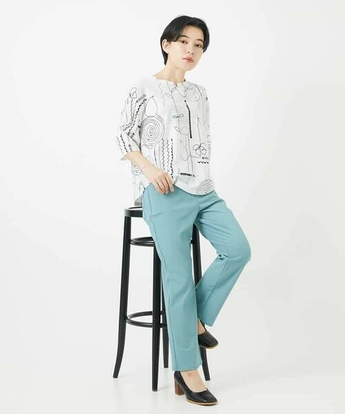 Maison de CINQ / メゾン ドゥ サンク その他パンツ | [日本製]シェルタリングドライトリコットパンツ | 詳細20