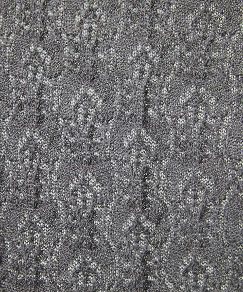 Maison de CINQ / メゾン ドゥ サンク カーディガン・ボレロ | 透かし柄ニットカーディガン | 詳細20