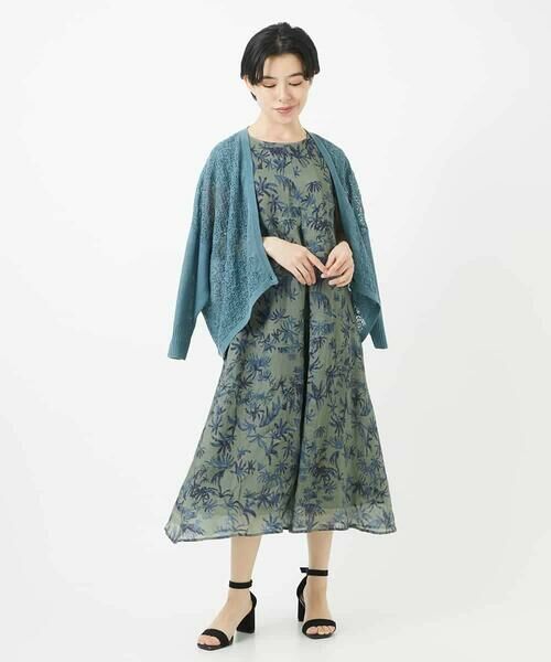 Maison de CINQ / メゾン ドゥ サンク カーディガン・ボレロ | 透かし柄ニットカーディガン | 詳細24