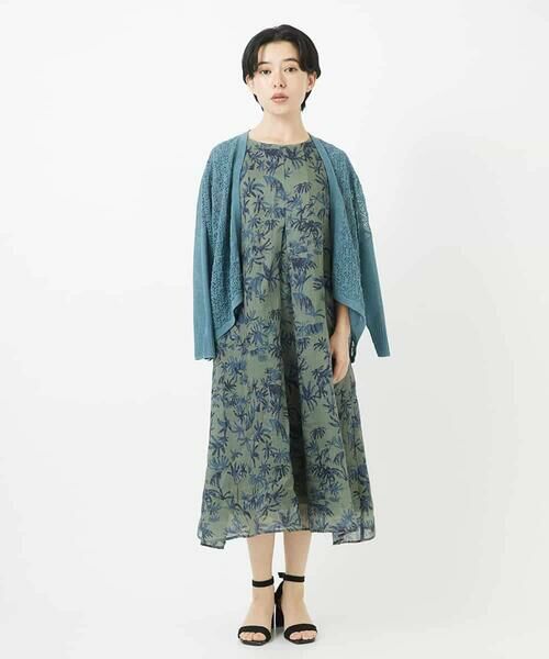 Maison de CINQ / メゾン ドゥ サンク カーディガン・ボレロ | 透かし柄ニットカーディガン | 詳細25