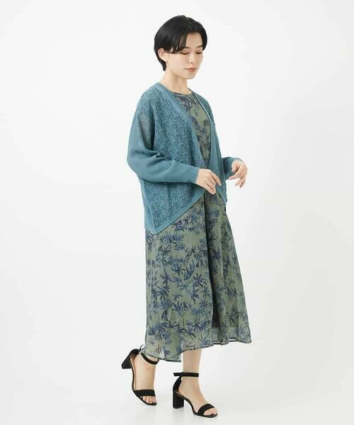 Maison de CINQ / メゾン ドゥ サンク カーディガン・ボレロ | 透かし柄ニットカーディガン | 詳細28