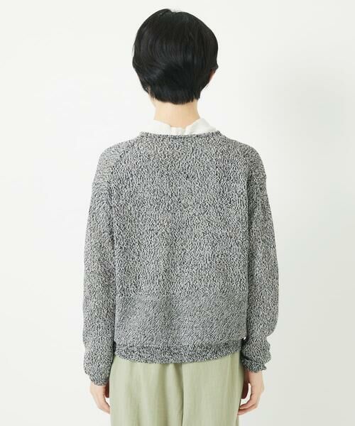 Maison de CINQ / メゾン ドゥ サンク カーディガン・ボレロ | リネン杢ニットカーディガン | 詳細13