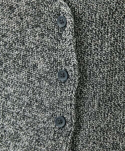 Maison de CINQ / メゾン ドゥ サンク ベスト | リネン杢ニットベスト | 詳細18