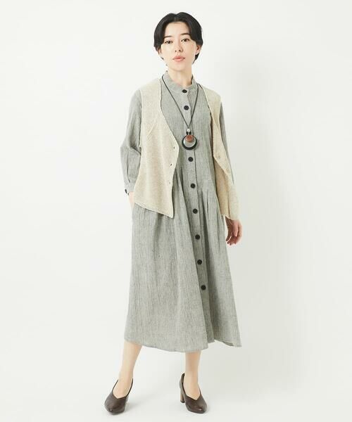 Spick & Span｜リネンコットンリブニットベスト | Rakuten