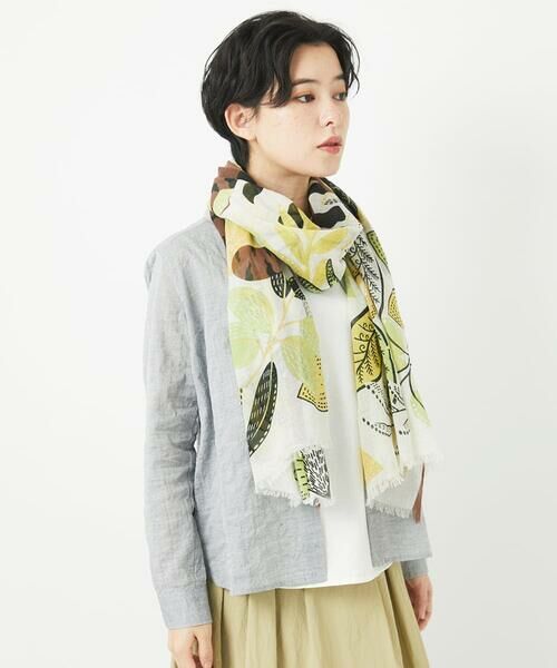 Maison de CINQ / メゾン ドゥ サンク マフラー・ショール・スヌード・ストール | タイガーリリーストール | 詳細1