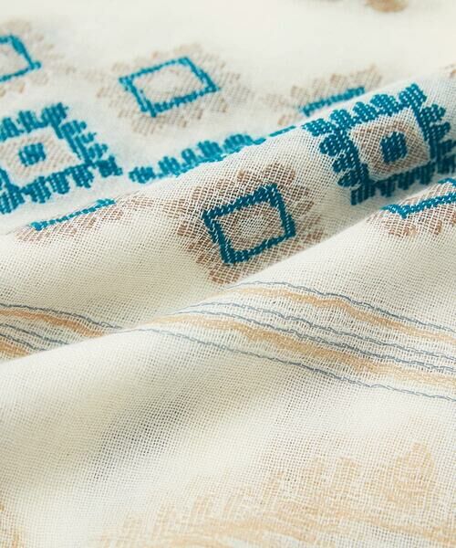 Maison de CINQ / メゾン ドゥ サンク マフラー・ショール・スヌード・ストール | ダイヤジャガードストール | 詳細11