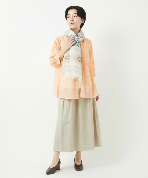 Maison de CINQ / メゾン ドゥ サンク マフラー・ショール・スヌード・ストール | ダイヤジャガードストール | 詳細4