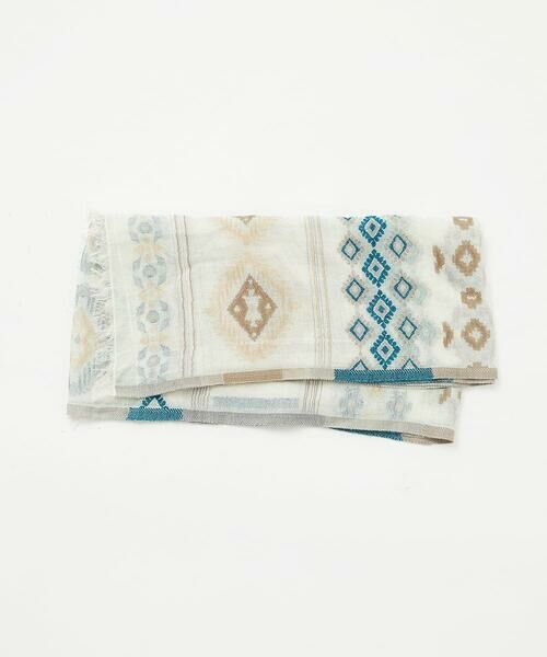 Maison de CINQ / メゾン ドゥ サンク マフラー・ショール・スヌード・ストール | ダイヤジャガードストール | 詳細9