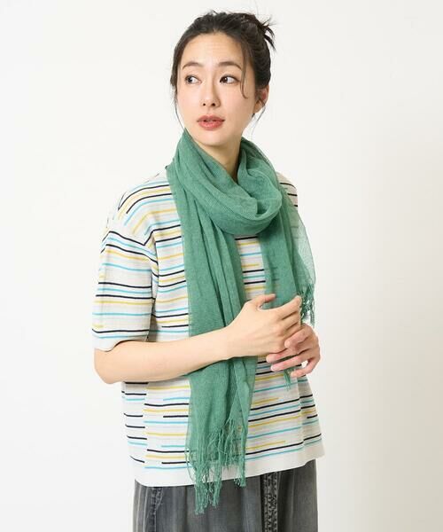 Maison de CINQ / メゾン ドゥ サンク マフラー・ショール・スヌード・ストール | [イタリア製]メッシュストール | 詳細3