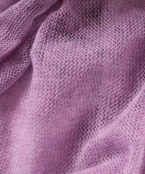 Maison de CINQ / メゾン ドゥ サンク マフラー・ショール・スヌード・ストール | [イタリア製]メッシュストール | 詳細7