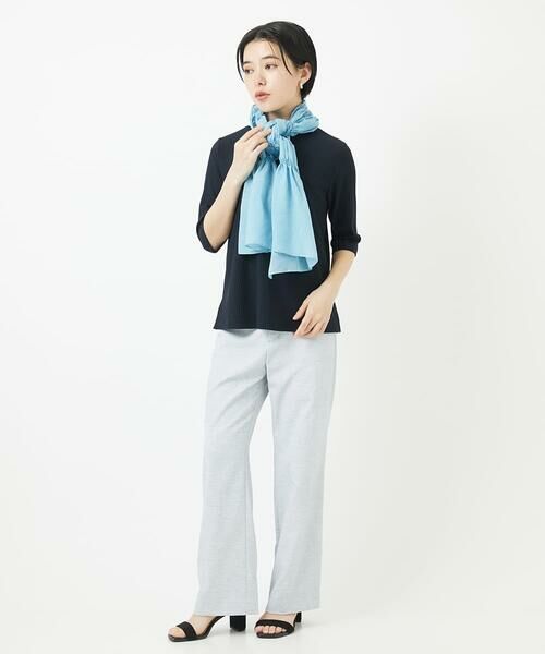 Maison de CINQ / メゾン ドゥ サンク マフラー・ショール・スヌード・ストール | シアーゴムシャーリングストール | 詳細7