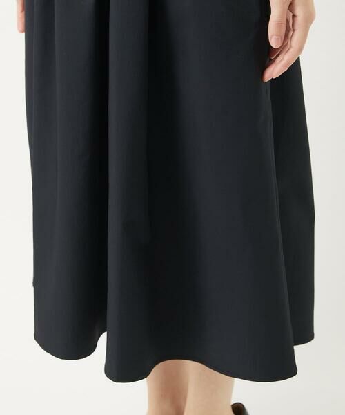 Maison de CINQ / メゾン ドゥ サンク ロング・マキシ丈ワンピース | タフタドッキング配色ボーダーニットワンピース | 詳細10