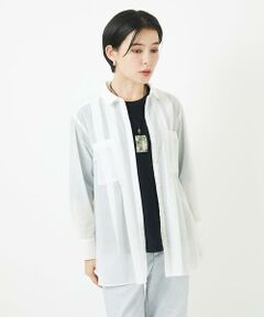 Maison de CINQ / メゾン ドゥ サンク シャツ・ブラウス | [日本製]サンディーローンタックシャツブラウス