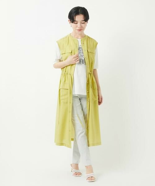 Maison de CINQ / メゾン ドゥ サンク ロング・マキシ丈ワンピース | [接触冷感]ジレワンピース | 詳細21