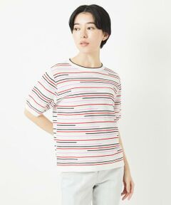 Maison de CINQ / メゾン ドゥ サンク ニット・セーター | カラフルボーダージャガードニット