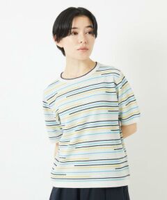 Maison de CINQ / メゾン ドゥ サンク ニット・セーター | カラフルボーダージャガードニット