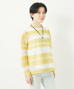 Maison de CINQ / メゾン ドゥ サンク ニット・セーター | メッシュボーダーニット