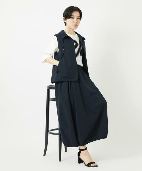 Maison de CINQ / メゾン ドゥ サンク ロング・マキシ丈スカート | [吸水速乾･撥水性･通気性]タフタストレッチバルーンスカート | 詳細17