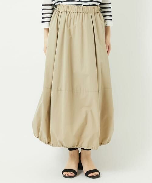 Maison de CINQ / メゾン ドゥ サンク ロング・マキシ丈スカート | [吸水速乾･撥水性･通気性]タフタストレッチバルーンスカート | 詳細5
