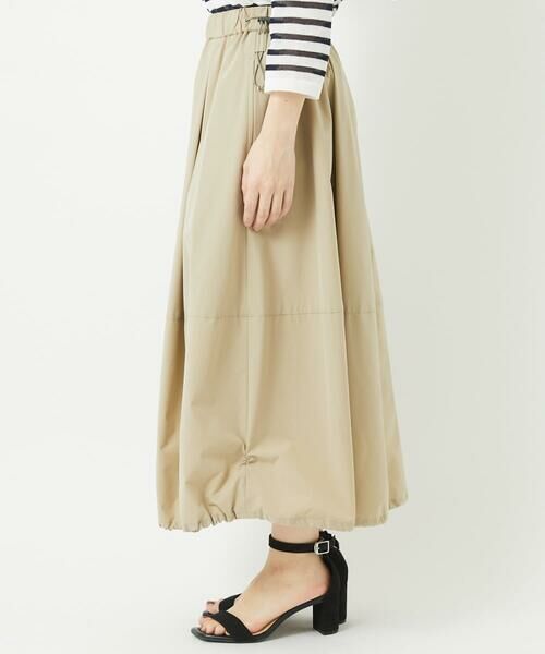Maison de CINQ / メゾン ドゥ サンク ロング・マキシ丈スカート | [吸水速乾･撥水性･通気性]タフタストレッチバルーンスカート | 詳細7