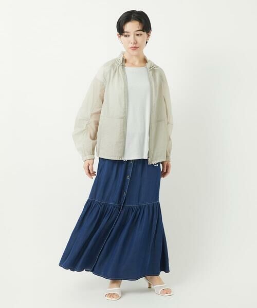 Maison de CINQ / メゾン ドゥ サンク その他アウター | シアースタンドギャザーブルゾン | 詳細16