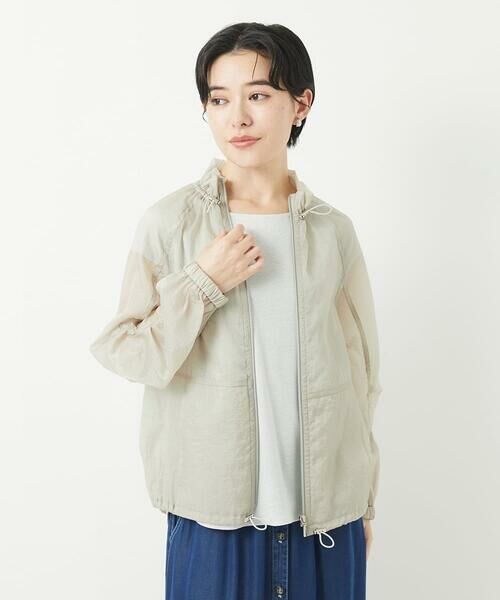 Maison de CINQ / メゾン ドゥ サンク その他アウター | シアースタンドギャザーブルゾン | 詳細2