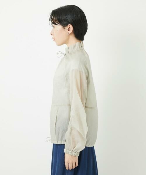 Maison de CINQ / メゾン ドゥ サンク その他アウター | シアースタンドギャザーブルゾン | 詳細5