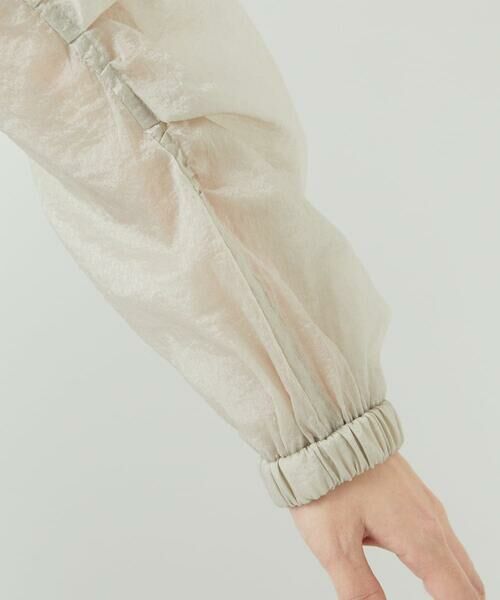 Maison de CINQ / メゾン ドゥ サンク その他アウター | シアースタンドギャザーブルゾン | 詳細8