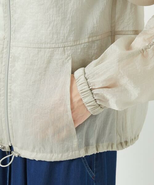 Maison de CINQ / メゾン ドゥ サンク その他アウター | シアースタンドギャザーブルゾン | 詳細9