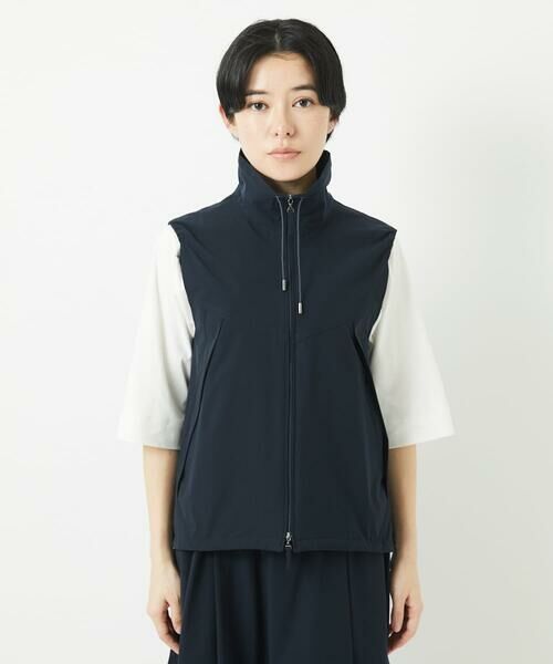 Maison de CINQ / メゾン ドゥ サンク ベスト | [吸水速乾･撥水性･通気性]タフタストレッチベスト | 詳細3