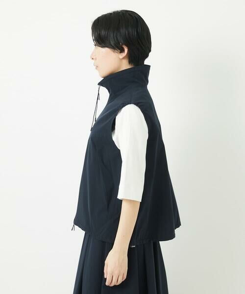 Maison de CINQ / メゾン ドゥ サンク ベスト | [吸水速乾･撥水性･通気性]タフタストレッチベスト | 詳細4