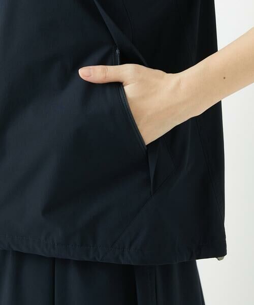 Maison de CINQ / メゾン ドゥ サンク ベスト | [吸水速乾･撥水性･通気性]タフタストレッチベスト | 詳細8