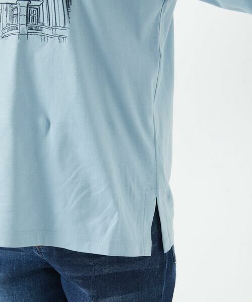 Maison de CINQ / メゾン ドゥ サンク カットソー | ドライコットンイラスト刺繍Tシャツ | 詳細8