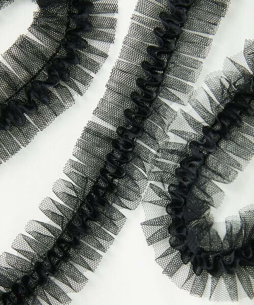 Maison de CINQ / メゾン ドゥ サンク カットソー | チュールテープライン7分袖カットソー | 詳細1