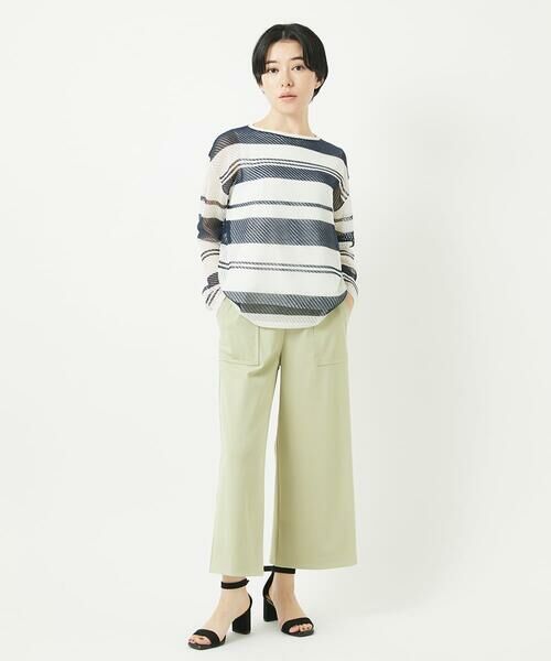 Maison de CINQ / メゾン ドゥ サンク タンクトップ | [日本製/多機能素材]カットジョーゼットタンクトップ | 詳細15