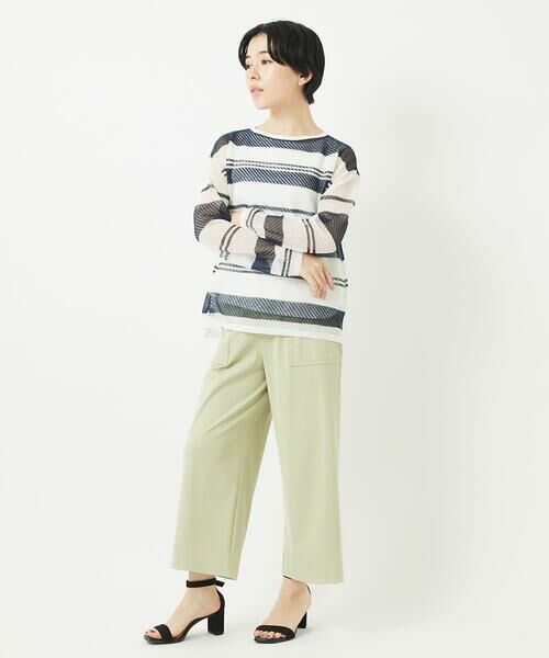 Maison de CINQ / メゾン ドゥ サンク タンクトップ | [日本製/多機能素材]カットジョーゼットタンクトップ | 詳細16